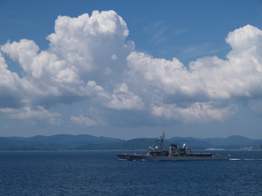 護衛艦せんだい体験航海5
