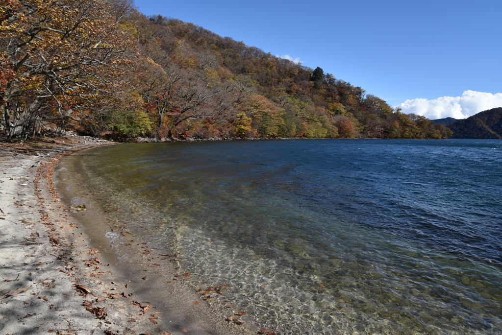 中禅寺湖千手ヶ浜