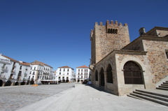 Plaza Mayor en Caceres