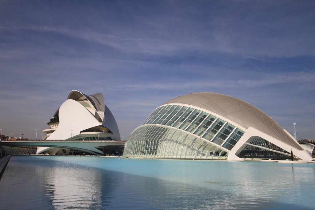 Ciudad de las Arts y las Ciencies（芸術科学都市
