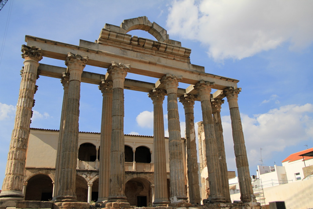 Templo de Diana en Merida