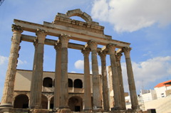 Templo de Diana en Merida