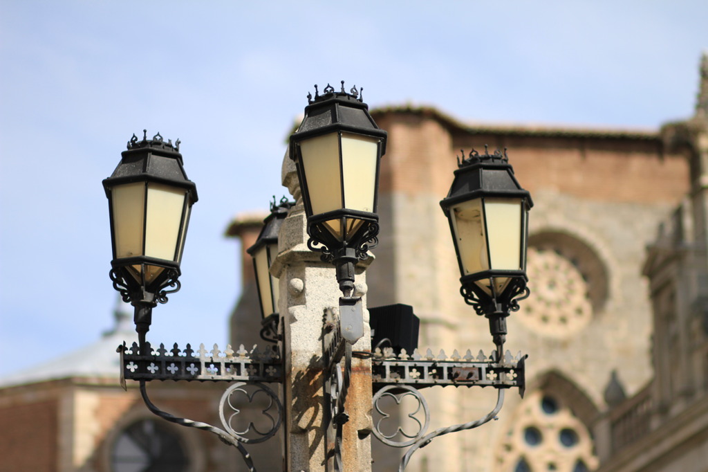 Plaza de la Catedralの街灯