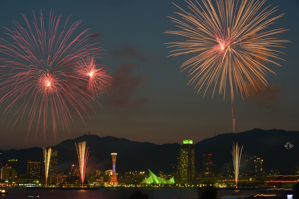 神戸海上花火大会１