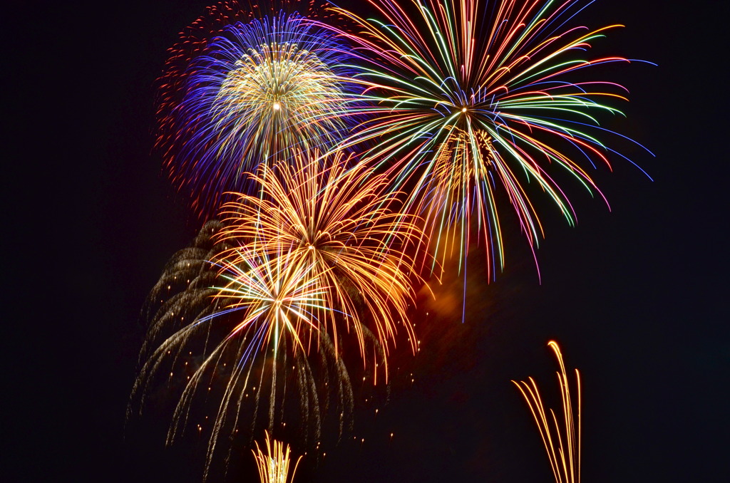 夜空に咲く花　１