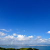明石海峡　秋の空