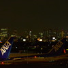 Osaka City Light From Airport