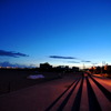 夕暮れ　芦屋浜