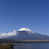 山中湖から富士山