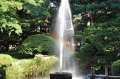 虹色の噴水☆