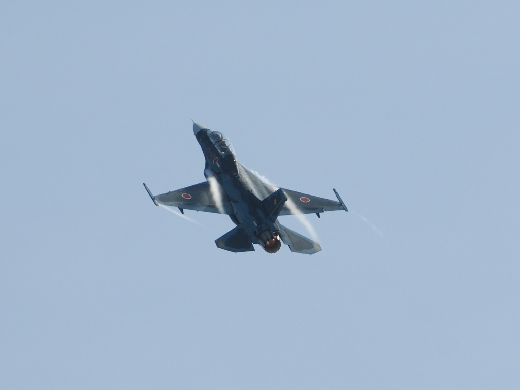 F-２の機動飛行
