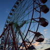 街の情景　- 夕暮れの観覧車 -