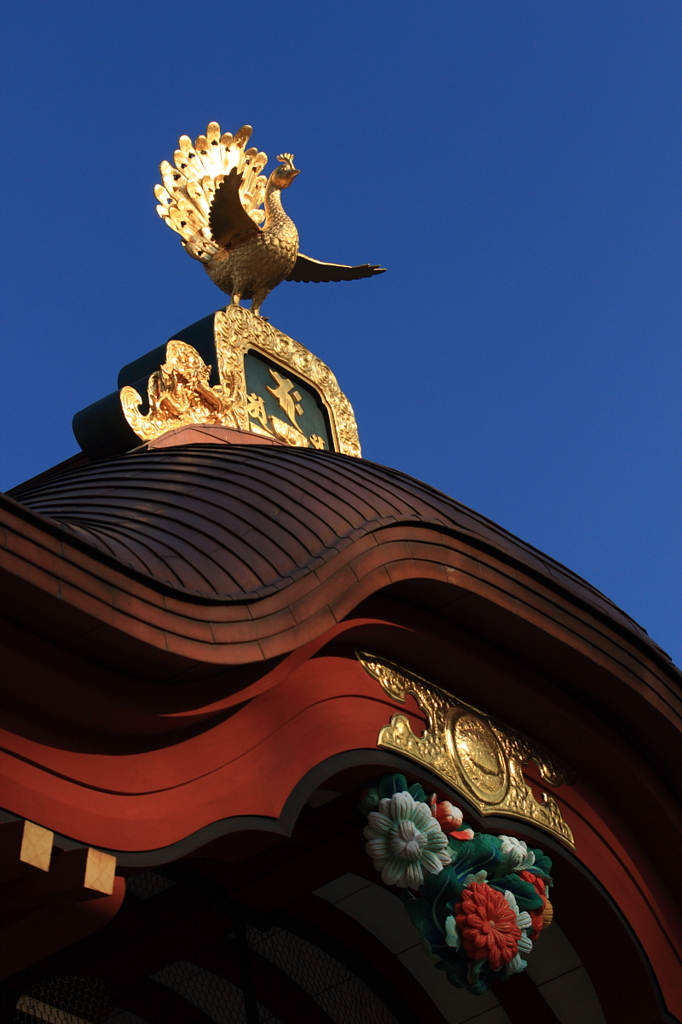 成田山新勝寺の「セーフ！」