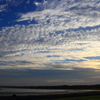 印旛沼・夕景　- ある夏の夕空 -