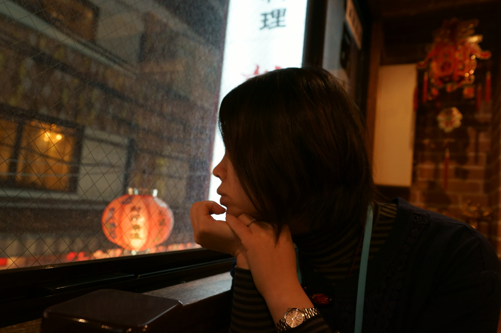 見つめる先・・・