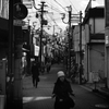 朝の商店街