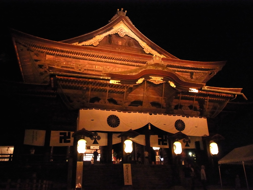 善光寺　＝お盆縁日＝