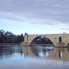 ローヌ川とアヴィニョン橋