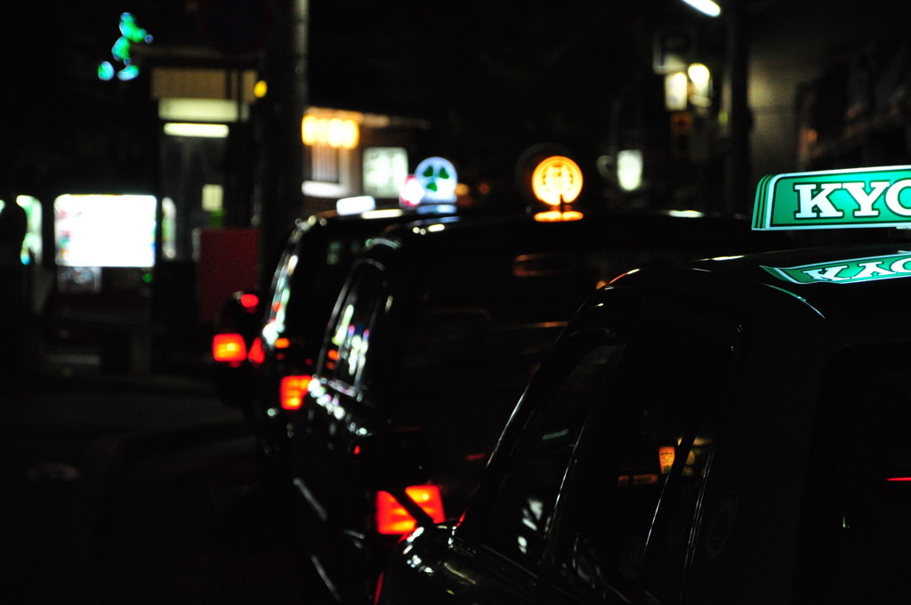 Taxis Waiting