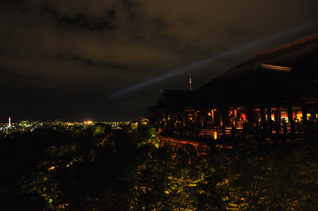Light up Kiyomizu