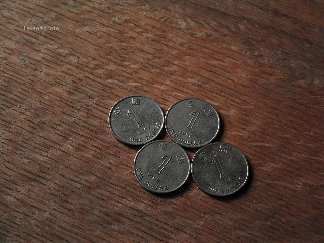 HongKong $1 コイン