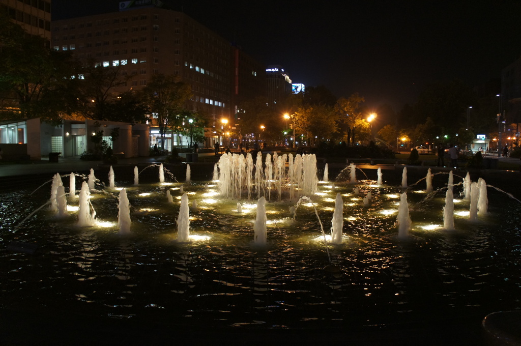 大通公園　噴水2
