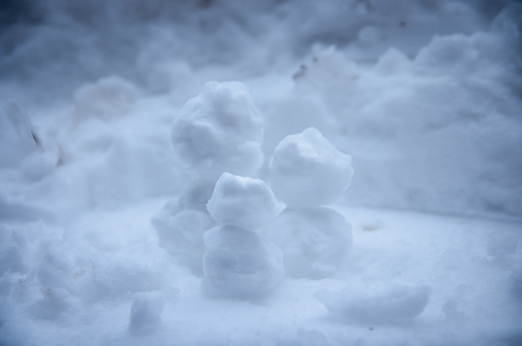 雪だるま家族