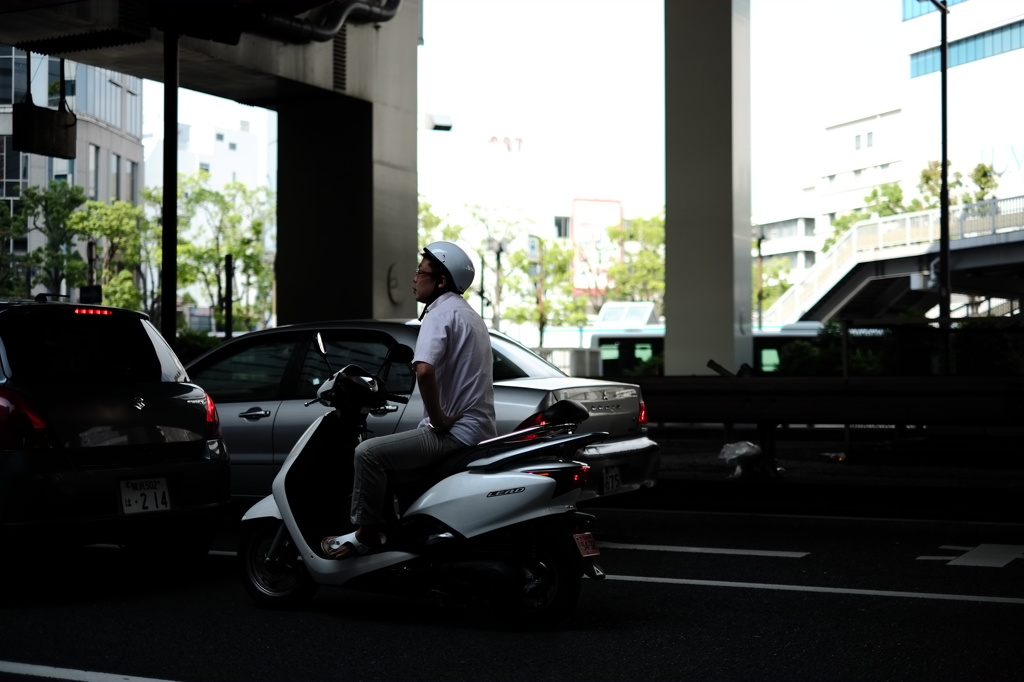 初夏の通勤