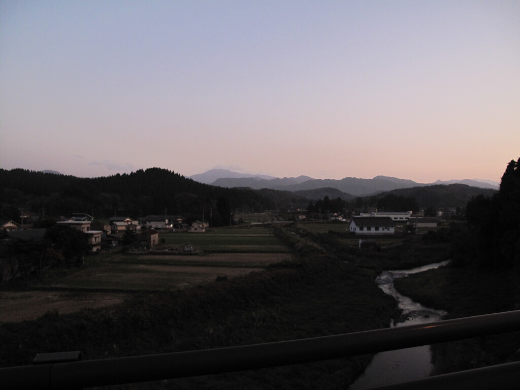飯豊連峰・ラスト
