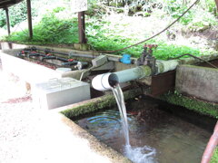 県立自然公園船形連峰 　『人名水』