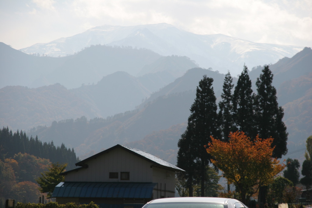 飯豊山　秋