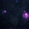 M20（三裂星雲）とM8(干潟星雲）