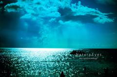 shower of light.