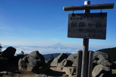 ミニチュア富士山