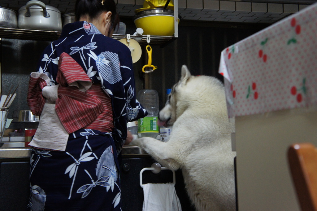 花火の後