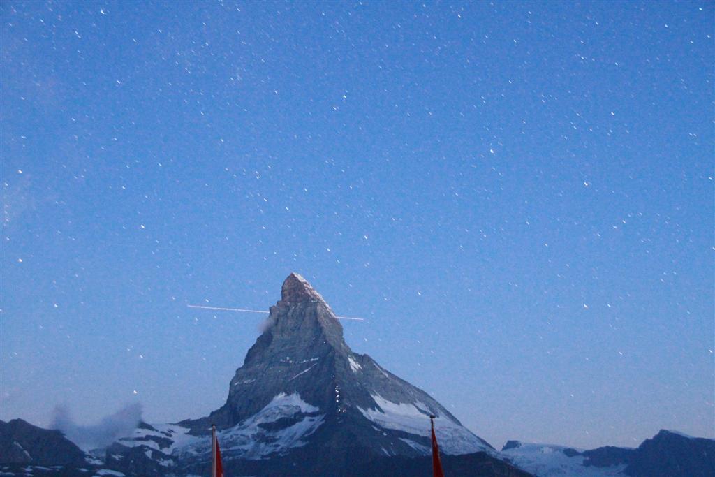 マッターホルン夜景