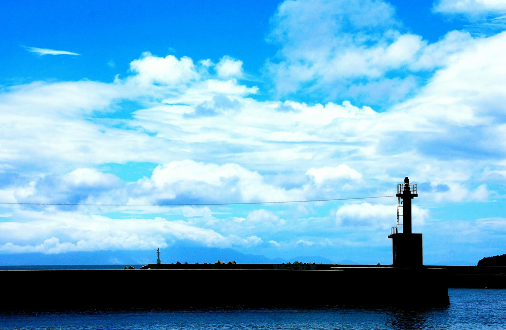 流れ行く夏雲 #1