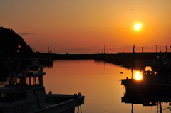 沼島の夕暮れ