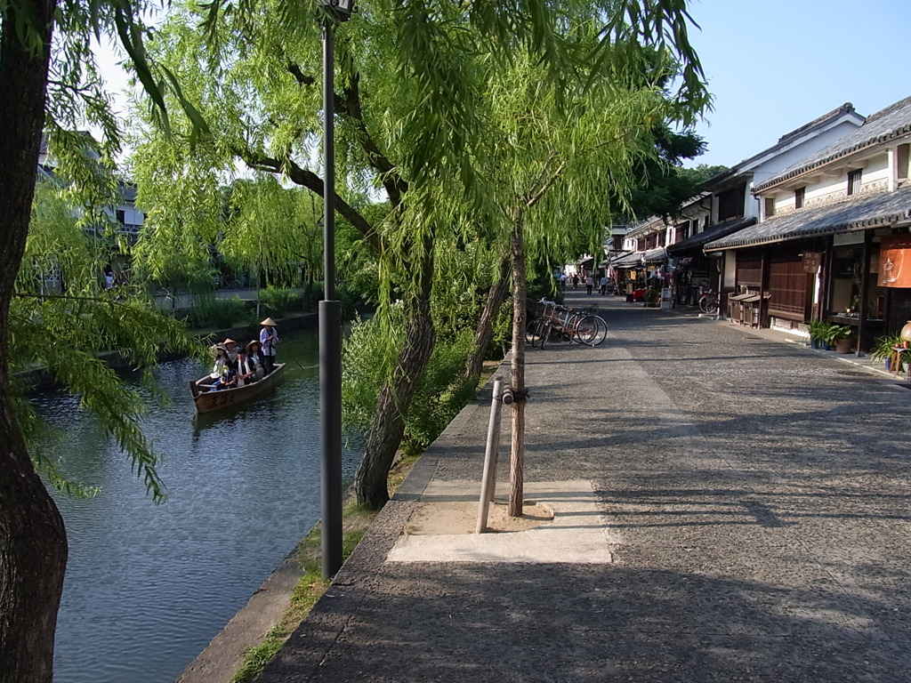 倉敷川河畔