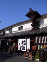 倉敷川河畔