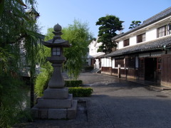 倉敷川河畔