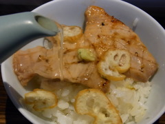 日南一本釣りカツオ炙り重―２