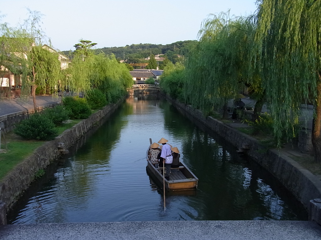 倉敷川河畔