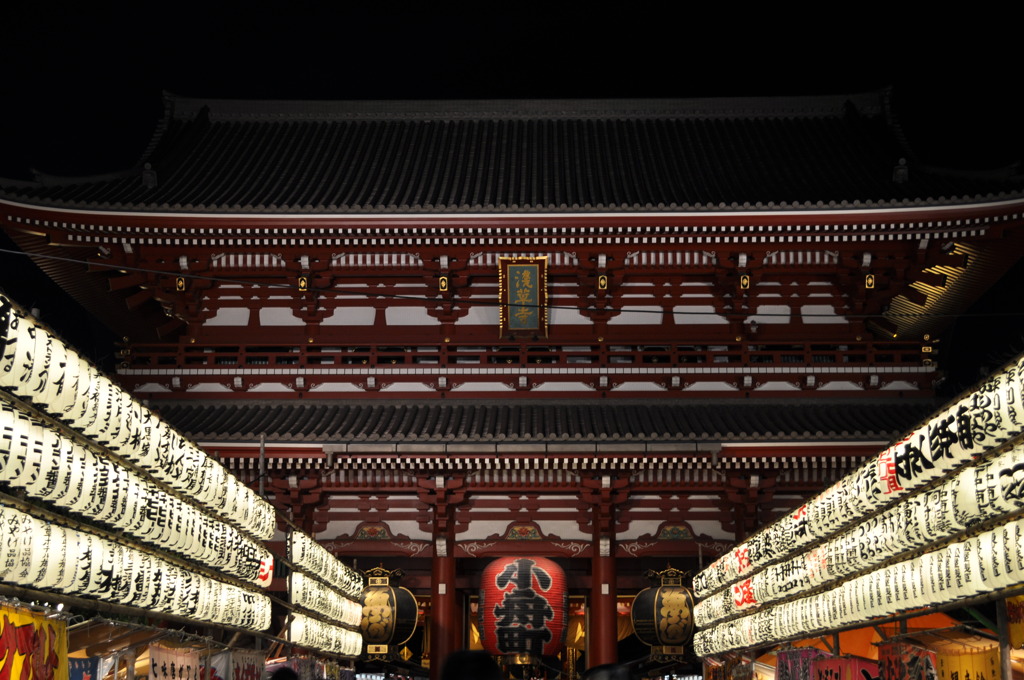 提灯の参列