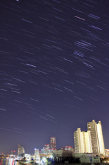 2012ふたご座流星群みなとみらい