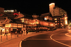 道後温泉の夜
