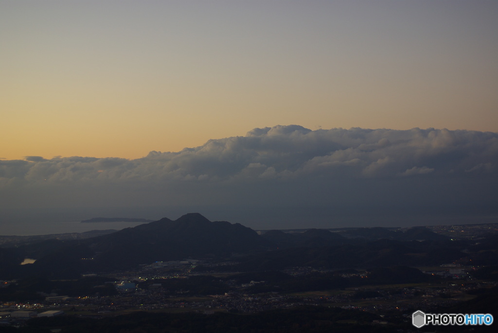 夕雲の峰