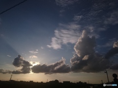 雨上がりの積乱雲