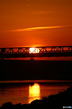 夕暮れ