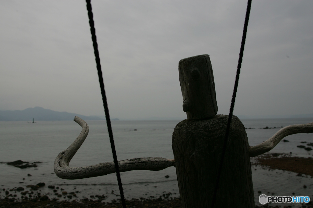 海原を望む